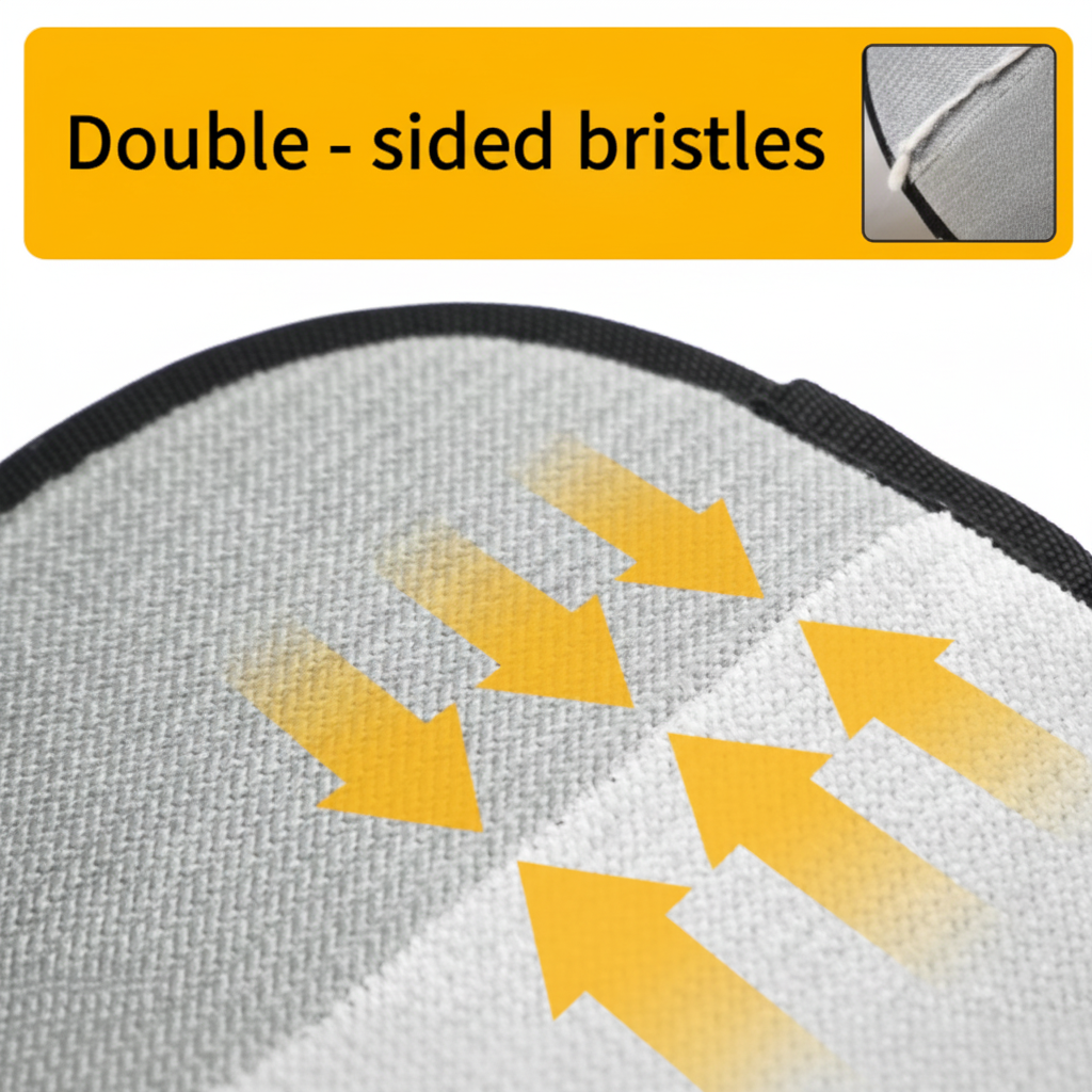 Double-sided bristles feature photo